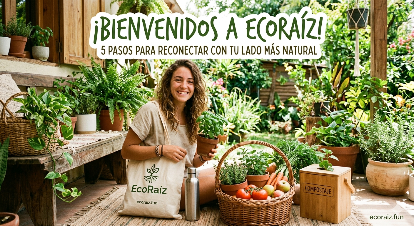 Bienvenidos a EcoRaíz: 5 Pasos para una Vida Sostenible